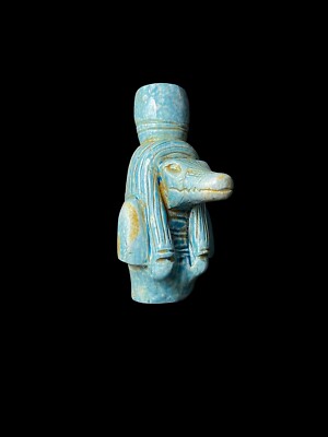 Egyptian goddess Taweret Amulet, God Sobek, magical artifacts