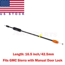 25880301 Door Inside Handle Latch Cable 16.5" For 2007-2014 Chevy Silverado GM