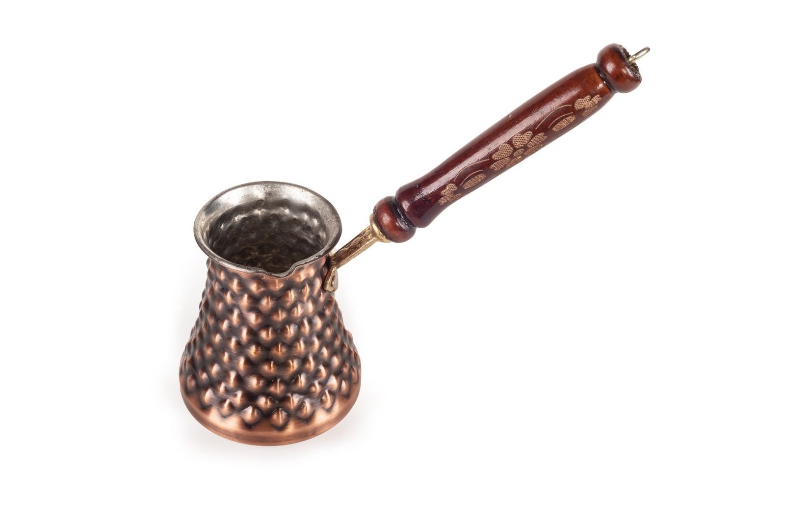 Turkish Copper Coffee Pot Unique Traditional Handcrafted Coffee Pot