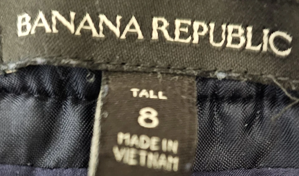 Falda mujer Banana Republic talla 8 alta azul Foto 2 de 4