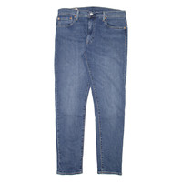 LEVI'S 512 BIG E Jeans Mens Blue Slim Tapered W33 L32