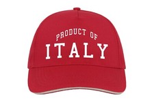 Cappello Berretto Baseball Prodotto Italia Compleanno Regalo Personalizzato Paese Italiano