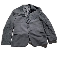 Giacca Tuta Vintage Giacca Tailored Italy Nera M&S Grigio Taglia M Uomo