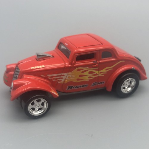 Johnny Lightning 1933 '33 Willys Gasser Car Bryson & Sons Red Diecast 1/64 Scale - Picture 3 of 12