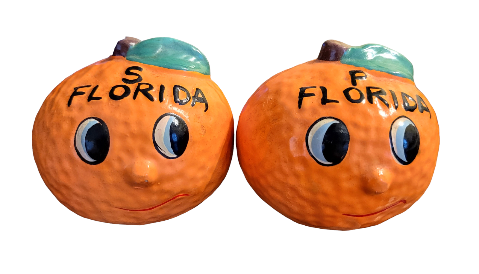 Ceramic Salt & Pepper Shakers Florida eBay