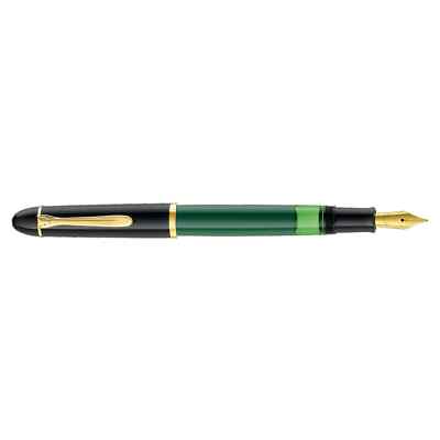 Pelikan M120 Green/Black Fountain Pen - Medium | eBay