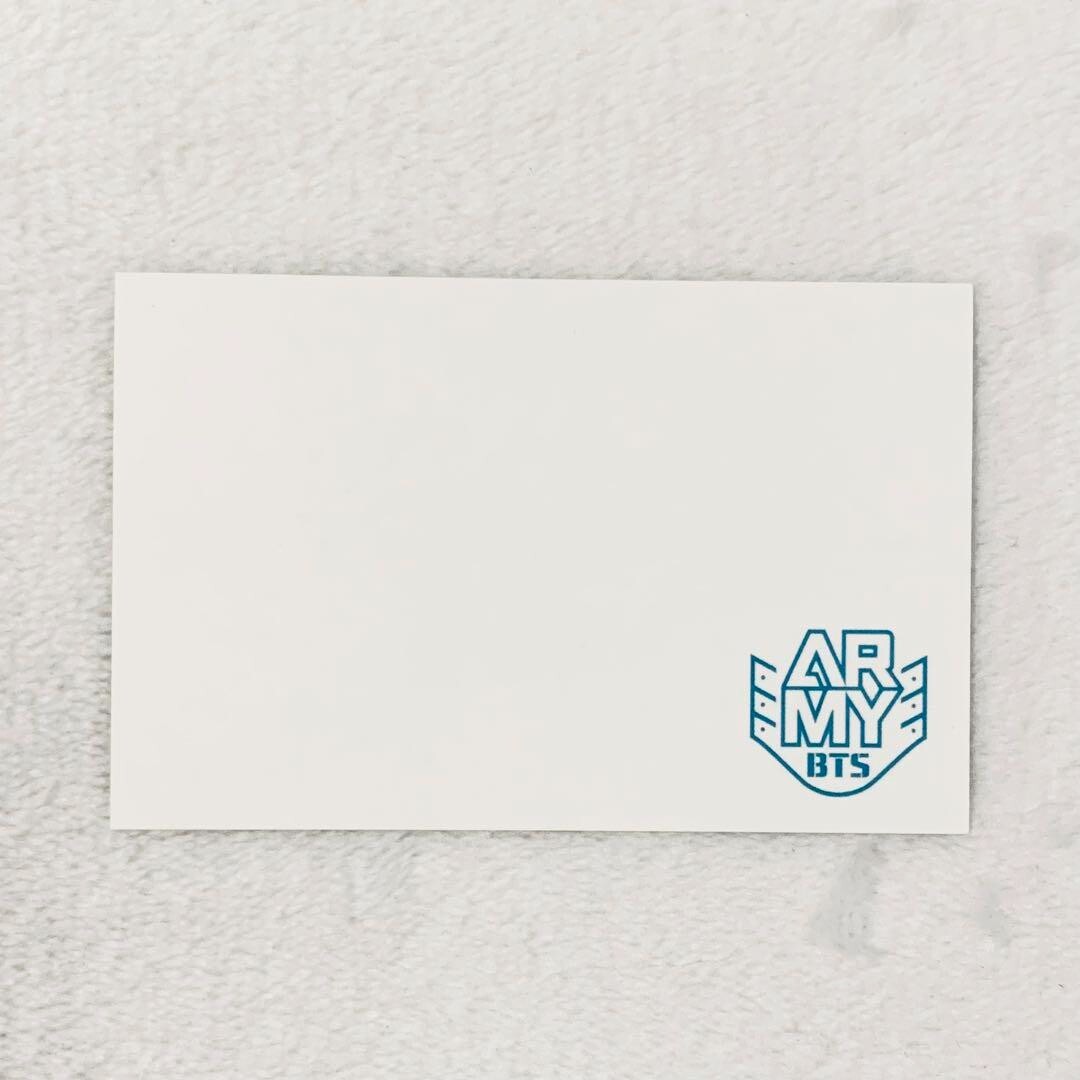 BTS V Taehyung 3rd muster Army booth photo card photocard | eBay