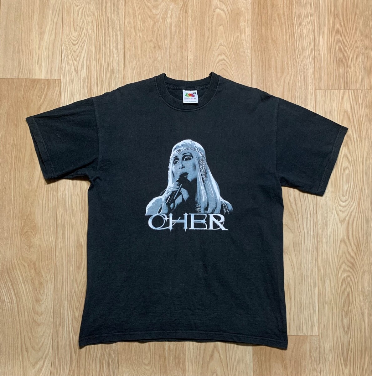 T-shirt Cher Farewell Tour 2004 Taille Large - Neuf Sans étiquette, Coton, Collector Concert