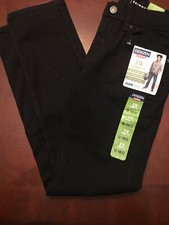 NWT Boy's Levi's Denizen 216 Black Jeans Juniors SZ 12 Reg Skinny Fit Inseam 27"