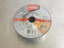 Makita B-21107 INOX Grinding Disc Wheel 4" 100mm blade 5 Discs stainless V