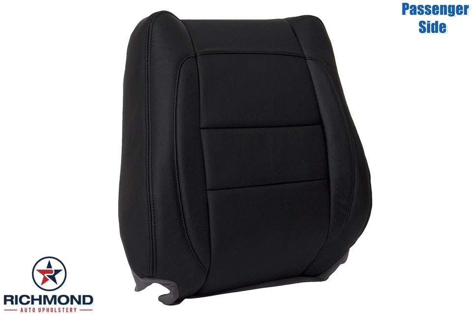 Черный кожаный чехол на сиденье со стороны пассажира для внедорожника INFINITI QX4 1997-2003 годов выпуска - Изображение 2 из 4