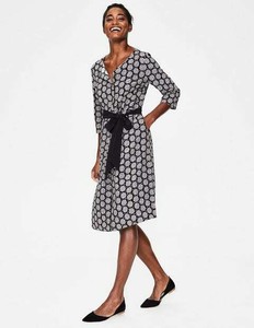 Boden Kleid Ottilie Dress Taschen 100 Viskose Mt Gurtel Neu Uk 8 L Eu 36 Ebay 