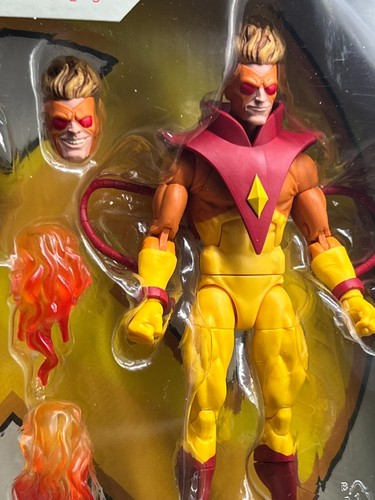 ROGUE & PYRO 6" Marvel Legends 2020 Hasbro X-Men 2-Pack Action Figure NEW - Picture 3 of 8