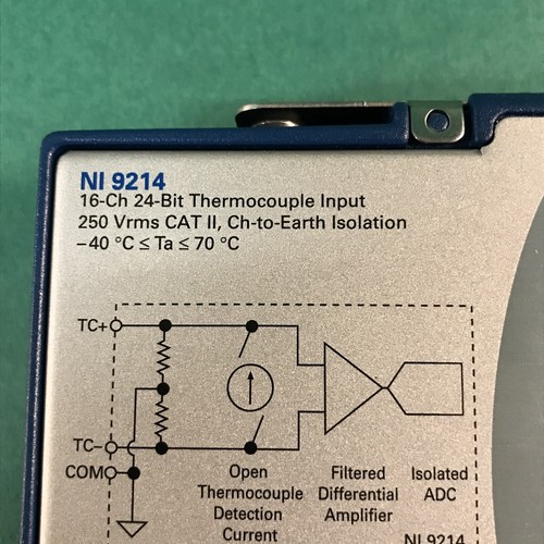 National Instruments NI 9214 cDAQ Module with TB-9214 150112B-01L 198969B-01L - Picture 4 of 5