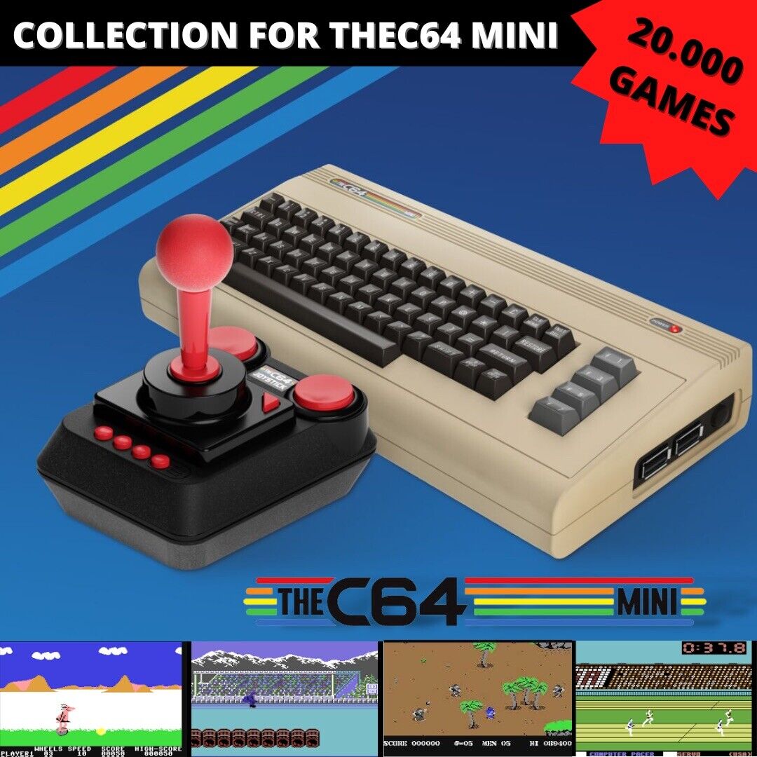 Commodore 64 for THEC64 Mini Console Collection of 20,000