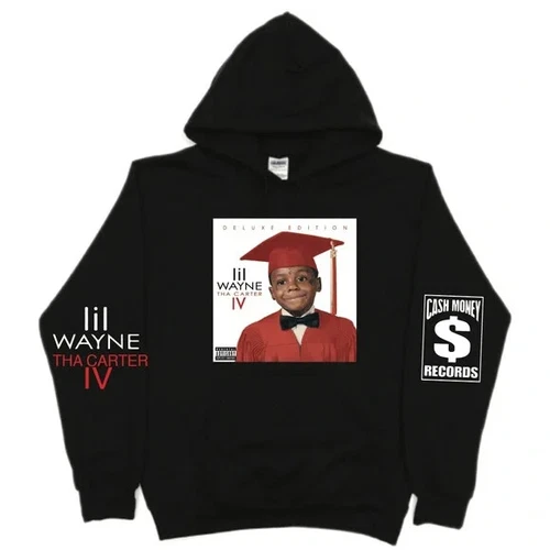 Lil Wayne The Carter Collection Hoodie Pullover, 2024 Hot Music Tour Shirt