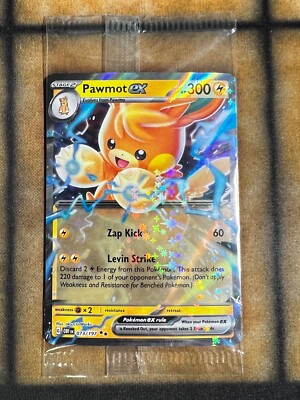 Pokemon Pawmot EX 073/197 Ultra Rare Holo Factory Sealed 