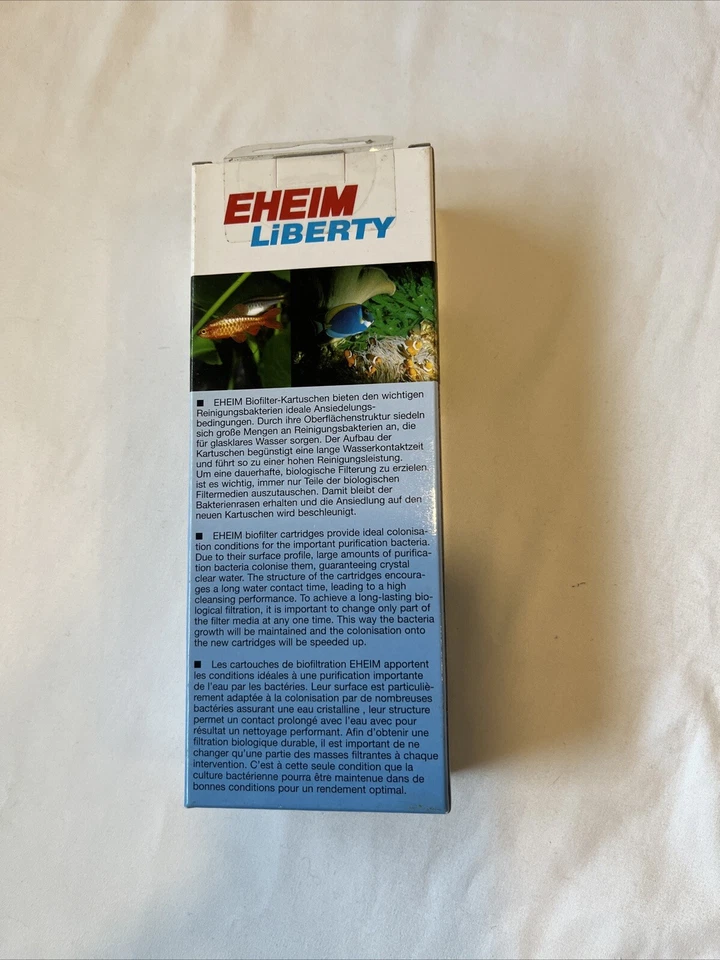 CARTUCHO BIOFILTRO FILTRO LIBERTY EHEIM 2617401. 2040/41/42 Foto 2 de 3