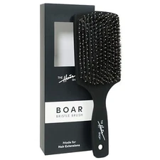 The Hair Shop Boar Bristle Brush for I Tip and K Tip Hair Extensions