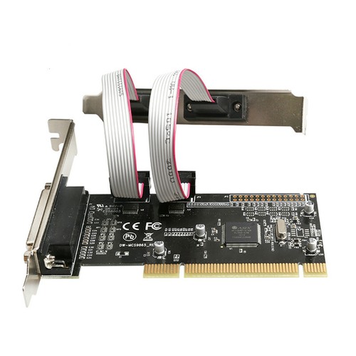 PCI Expansion Card Adapter Converter to Dual RS232 RS-232 Serial Ports COM DB25 - Picture 5 of 5