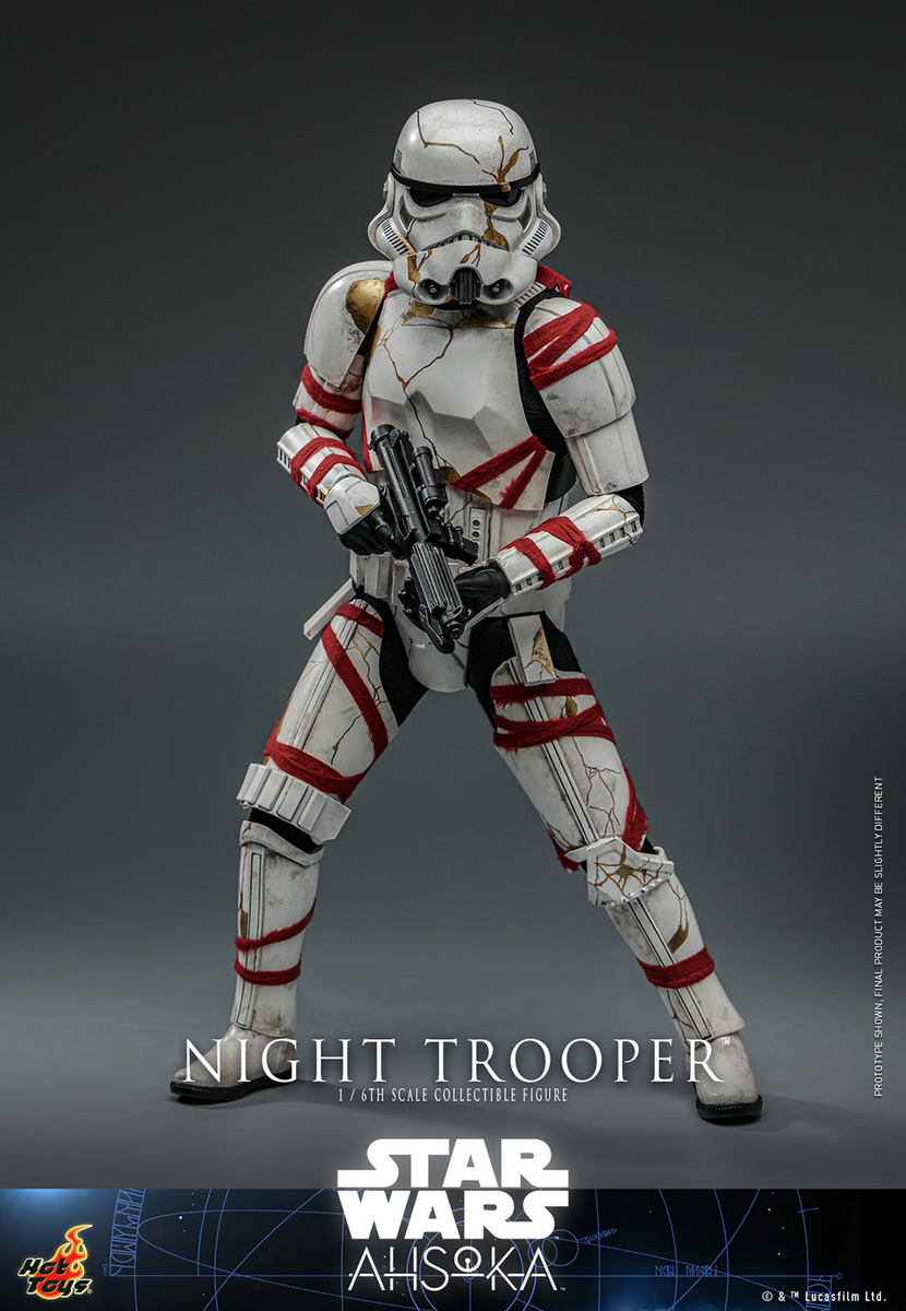 1/6 Star Wars Ahsoka: Night Trooper Figure Hot Toys 912993 TMS121