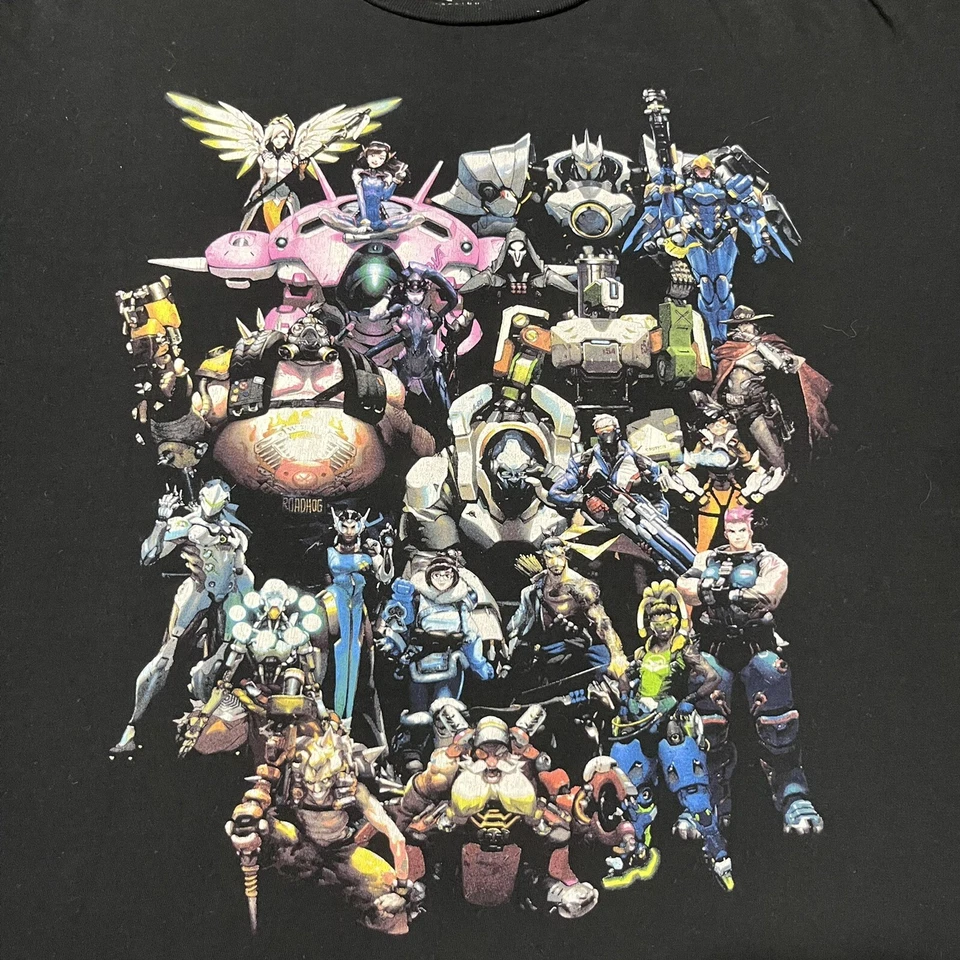 Camisa Videojuego Overwatch Uniqlo Blizzard Entertainment Grande World Of Warcraft Foto 2 de 4