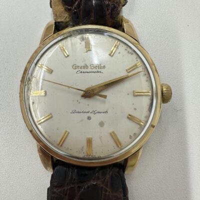 GRAND SEIKO FIRST J14070 MEN'S WRISTWATCH 14K GOLD