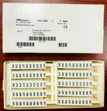 Automation Direct Dinnector DN-L300,Printed (251-300) Marking Tags (600 Total) 