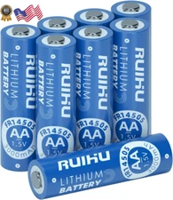 8 Pack Extended Long Lasting Lithium Batteries for Blink Camera 1.5V 3000mAh