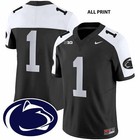 Penn State Nittany Lions #1 Team Football Jersey – All Print
