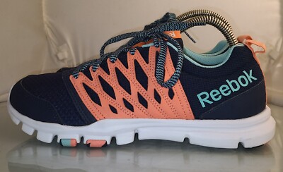 Womens Reebok Yourflex Cross Training Shoes Size: Color: Blue Orange 