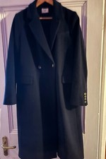 Hush Wool Coat, Dark-midnight Uk12