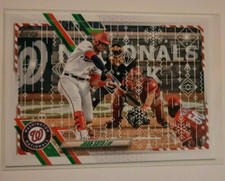 2021 Topps Holiday JUAN SOTO Base #HW100 Washington Nationals