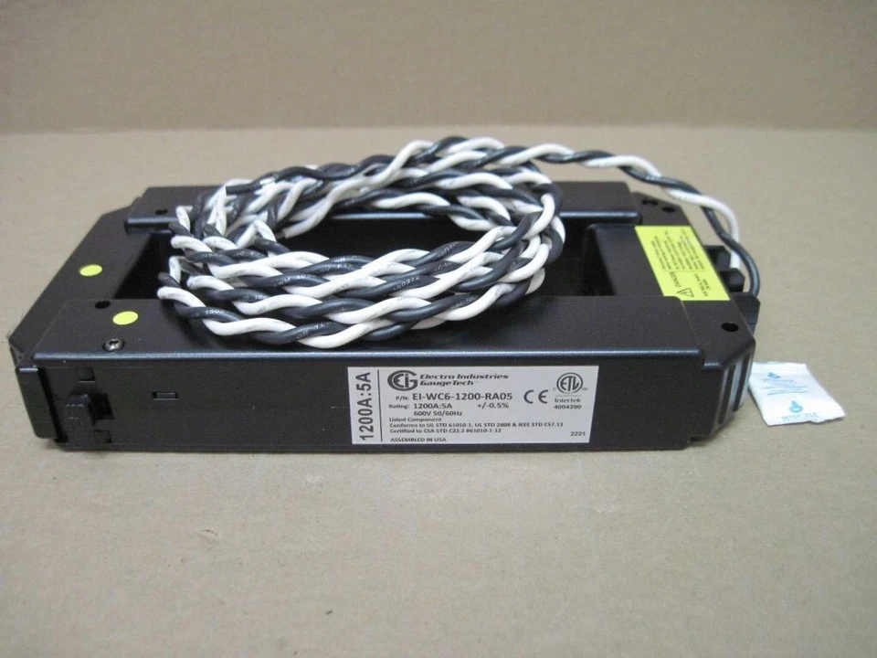 Electro Industries EI-WC6-1200-RA05 Split Core Current Transformer 1200A:5A 600V - Image 2 of 4