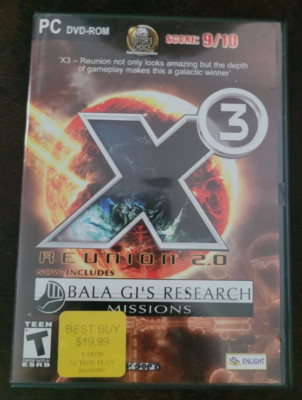 X3 Reunion 2.0 (Jeu + Missions Bala Gi) - PC - FR - Avec Notice