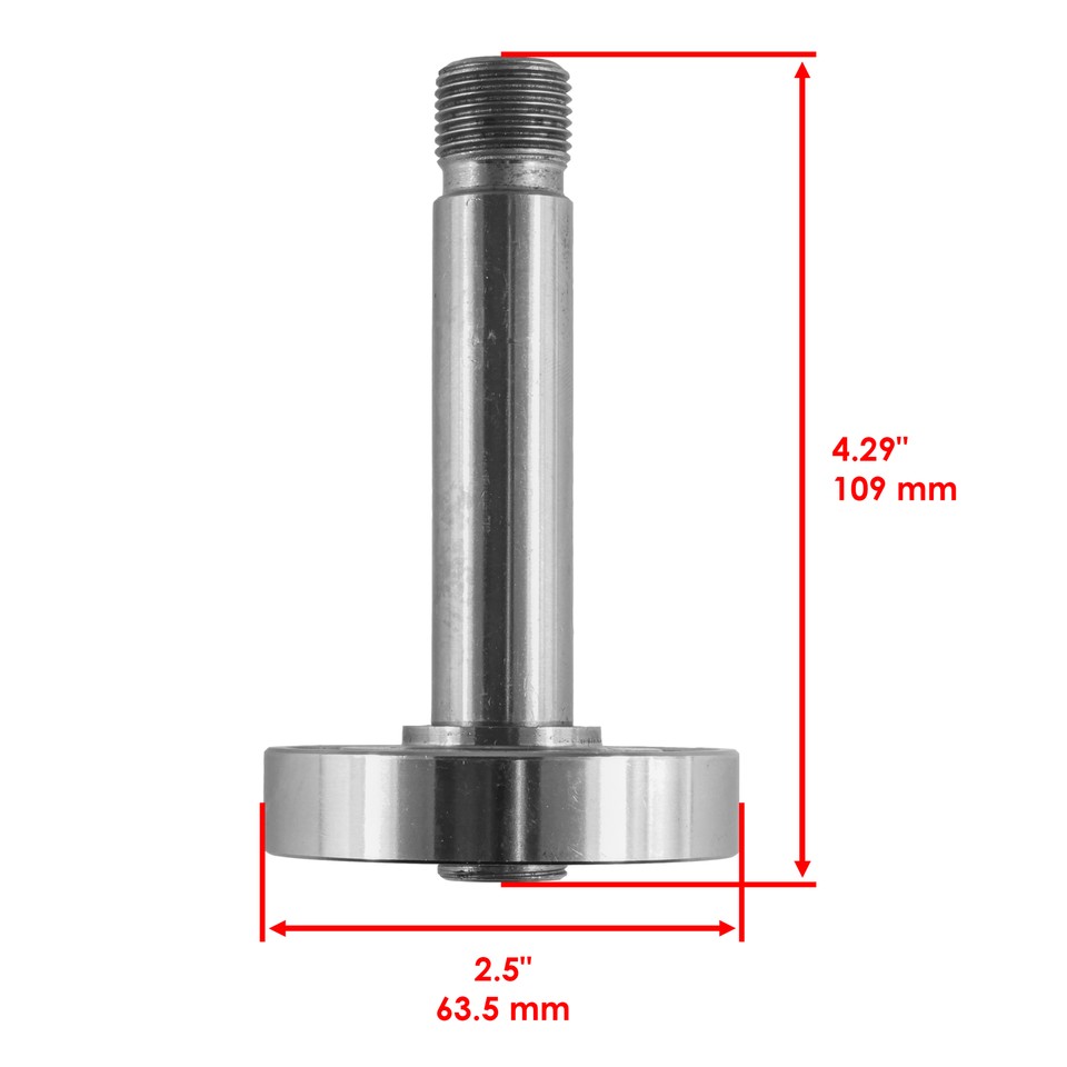 Flat Idler Pulley For Traction Drive Belt AM121970 Fits John Deere STX38 STX46 E - Foto 3