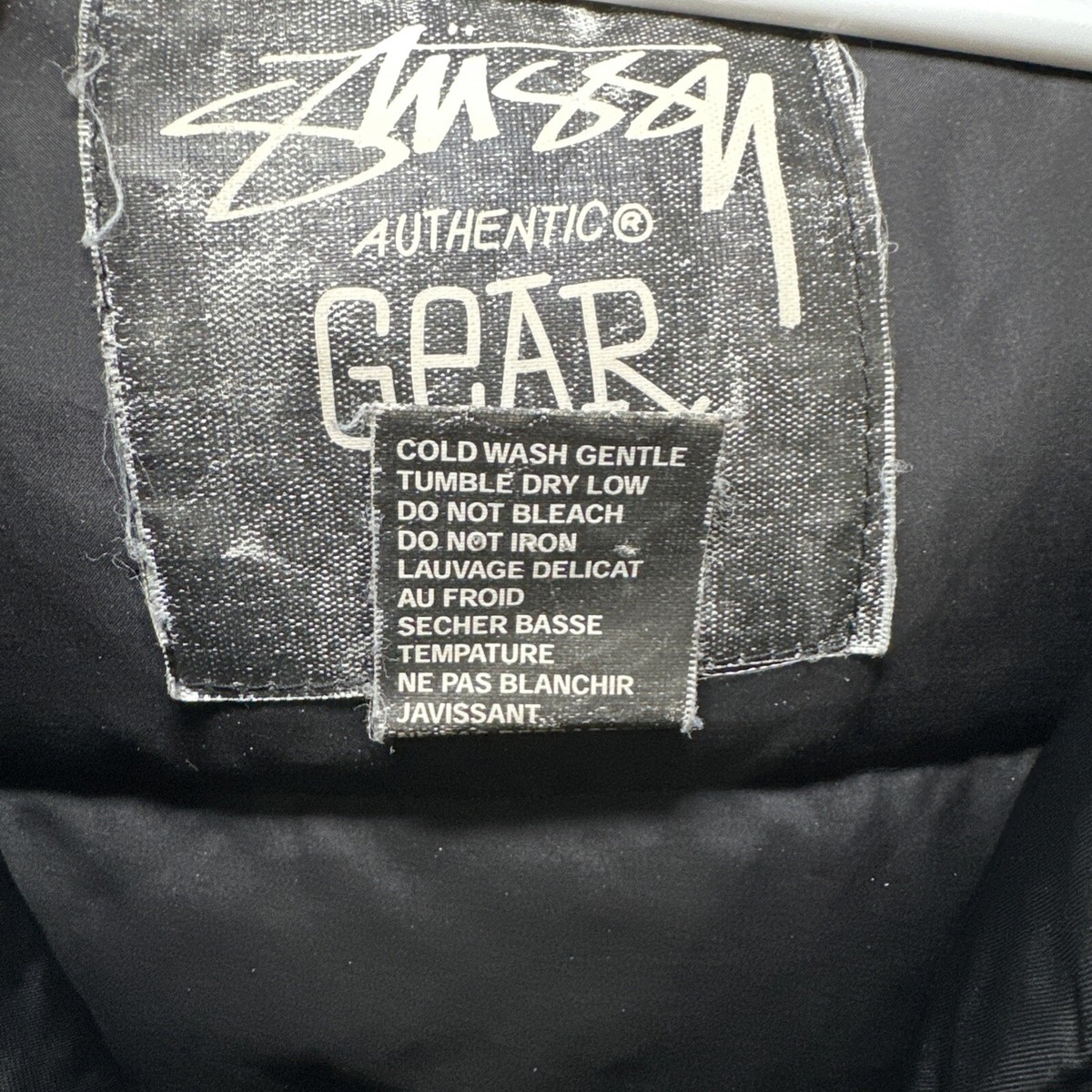 Vintage Stussy RARE Outer Gear RN No 94974 Puffer Jacket size M | eBay