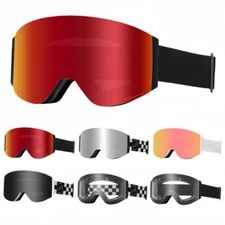 Ski Snowboarding Snowmobile Windproof Goggles Winter Snow Outdoor Sports Eyewear