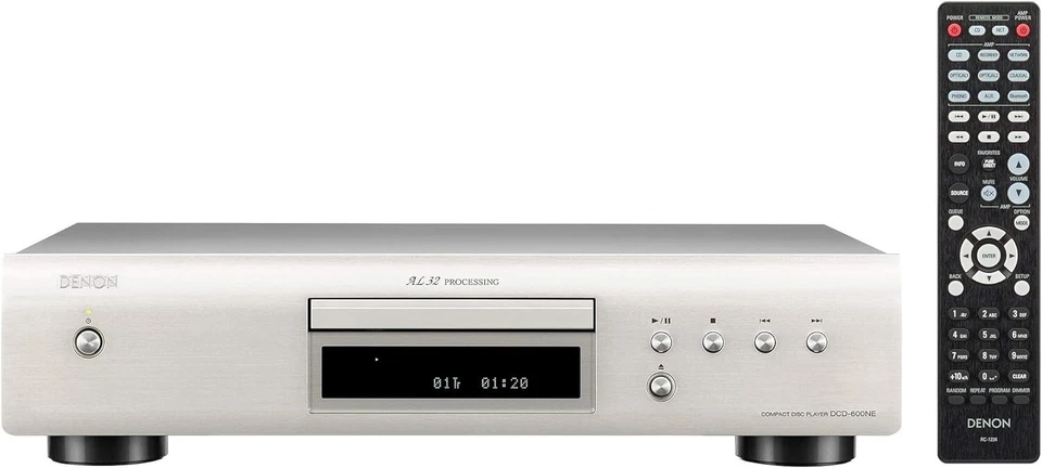Denon DCD-600NE High Performance CD Player Premium Silver DCD-600NESP New - Image 2 of 4