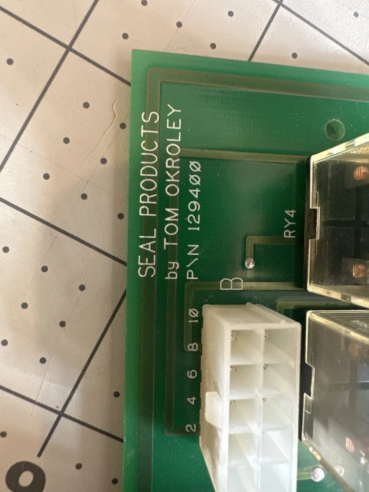 Placa de control de relé Seal 129400 Magnetek CMT908-H3 Omron G2R-2 120 VCA Foto 2 de 4