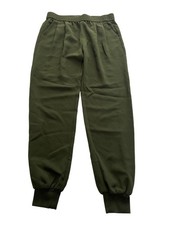 Joie Mariner Crepe Crop Pants in Green
