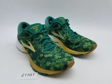Brooks Launch 5 Run Lucky Women's Size 9 B (Medium) Running Shoes Green Gold