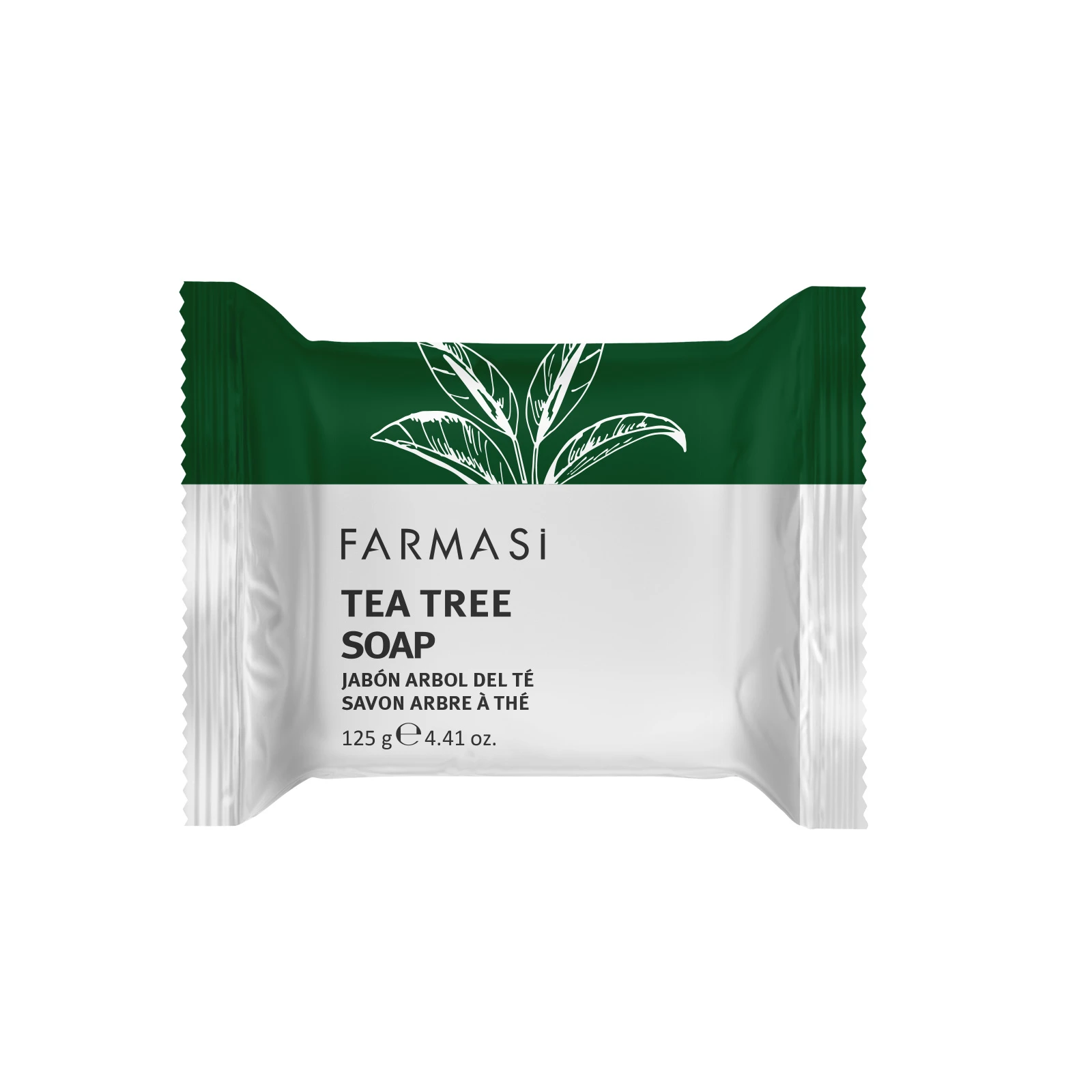 FREE SHIPPING  FARMASI -  TEA TREE SOAP 3 FULL SIZE BARS - 1 PEARL SOAP