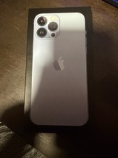 Apple iPhone 13 Pro Max Empty Box   Sierra Blue