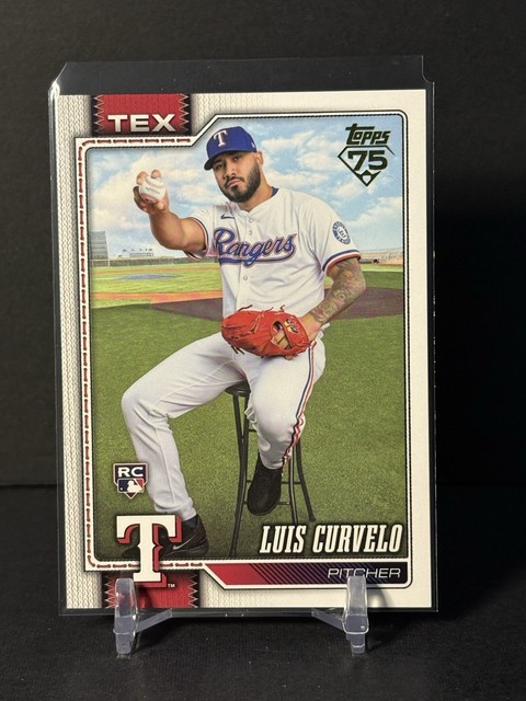2026 topps series 2 luis curvelo golden mirror RC