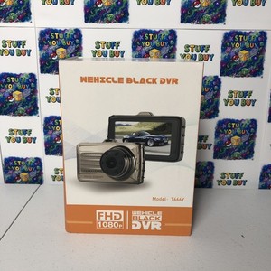Véhicule noir DVR Modèle T666y Dash Cam