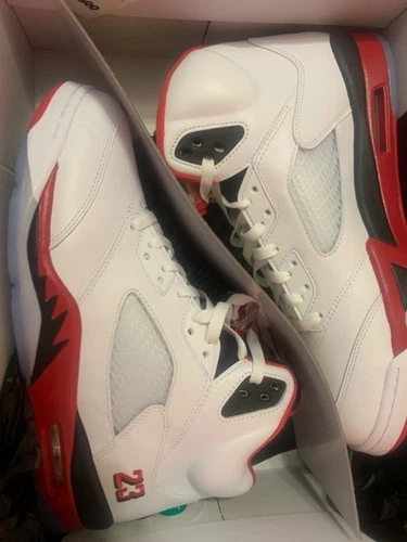 Size 11.5 - Air Jordan 5 Retro 2025 Fire Red