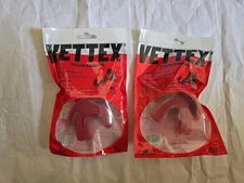 2 New Markwort VETTEX Double Mouthguard with Strap & Lip Guard ADULT