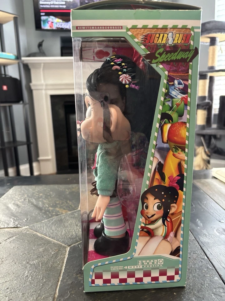 Disney Store Vanellope Von Schweetz Talking Doll Wreck It Ralph 1st Edition - Image 3 of 4