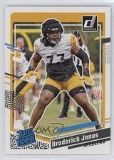 2023 Panini Donruss Rated Rookie Broderick Jones #385 0w8